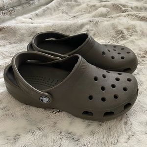 Crocs Classic Clog. Brown W7 Like New